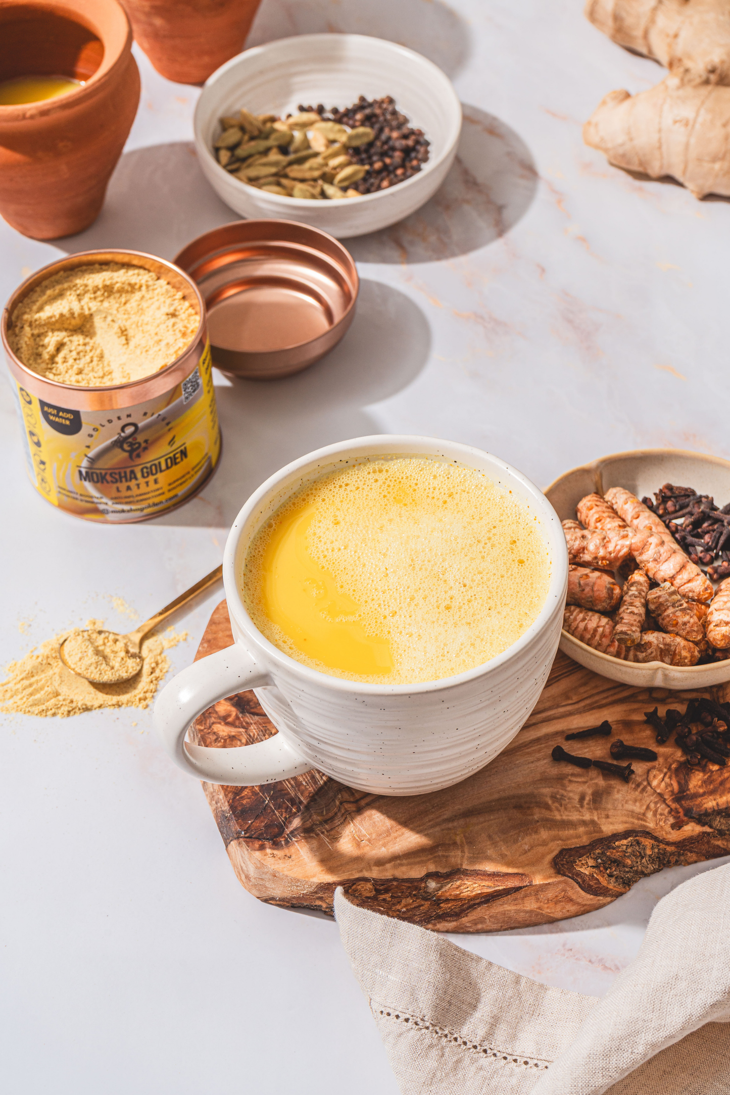 Moksha Golden Latte Tin Can